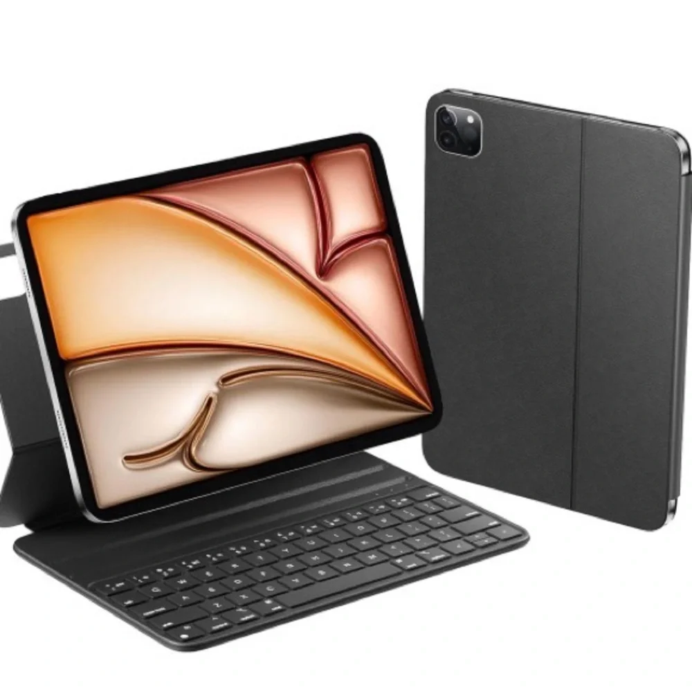 HOU Slim Bluetooth Keyboard Case for iPad Air 11 inch M2/M3, Air 5th/4th, Pro 11